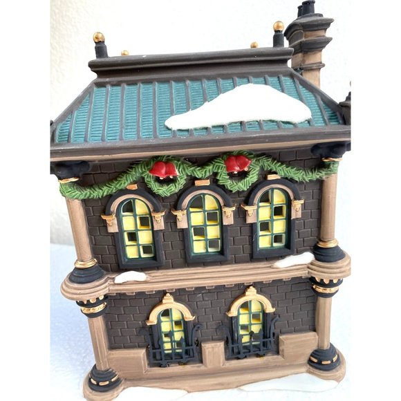 Department 56 Dickens Village Blenham Street Bank With 1996 retired - Picture 4 of 10